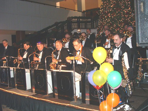 Performing at a New Year's Eve Gala